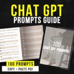 Prompts for ChatGPT Business ChatGPT Manual ChatGPT Bundle